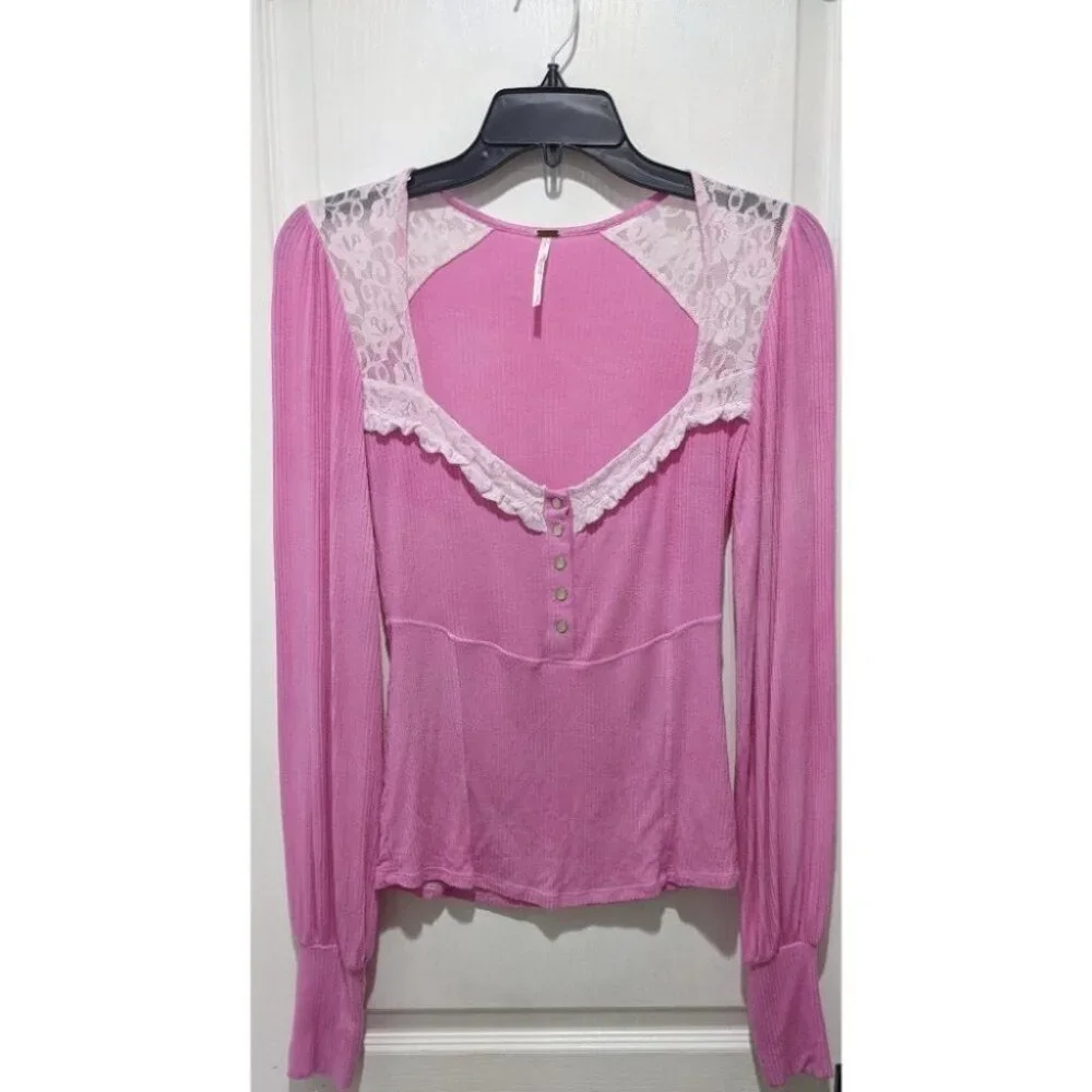 Free People | Kissin’ Kate Top In Pink